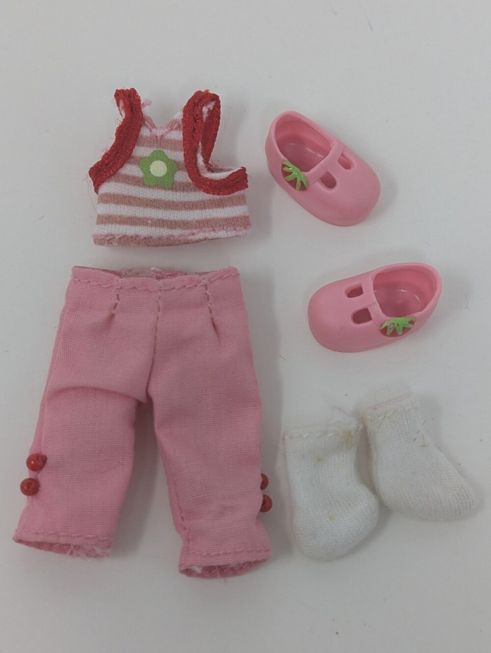 Strawberry Shortcake Doll Bandai Clothes Pink Shoes Y2K